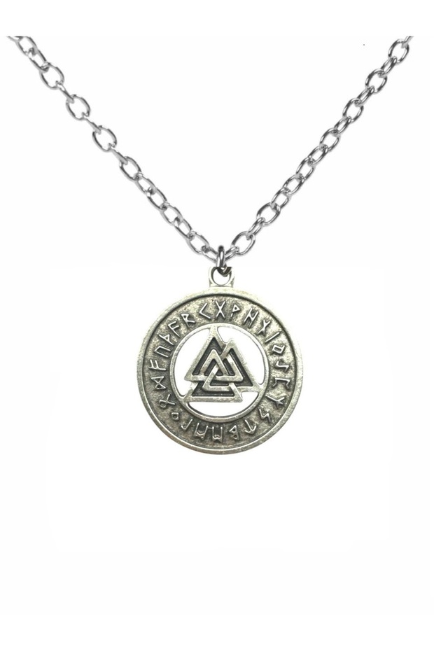 Unisex Keychain with Viking Talisman Compass Figure – Spiritual Design with Orientation Finding and Protection Theme