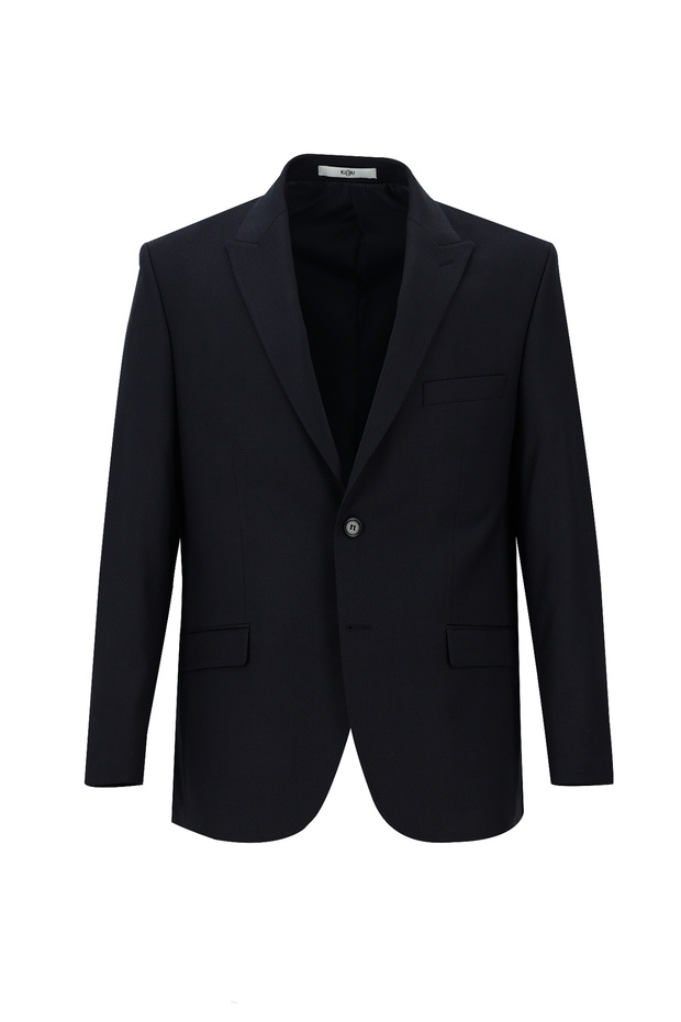 7 Drop Super Slim Fit Extra Slim Fit Classic Patterned Jacket