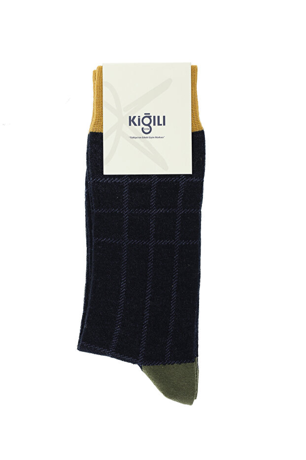 Single Patterned Cotton Socks