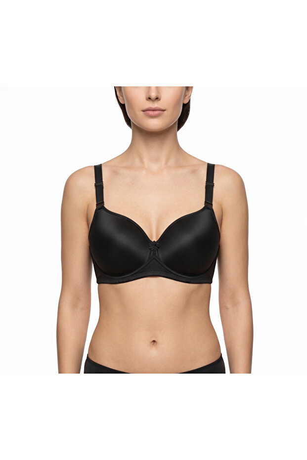 Covered Underwireless Push up Bra