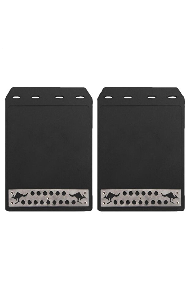 Black 2 pcs Truck Mud Flaps Heat-Resistant Car Splash Guards Trucks Mud Guards Wear-Resistant Auto R