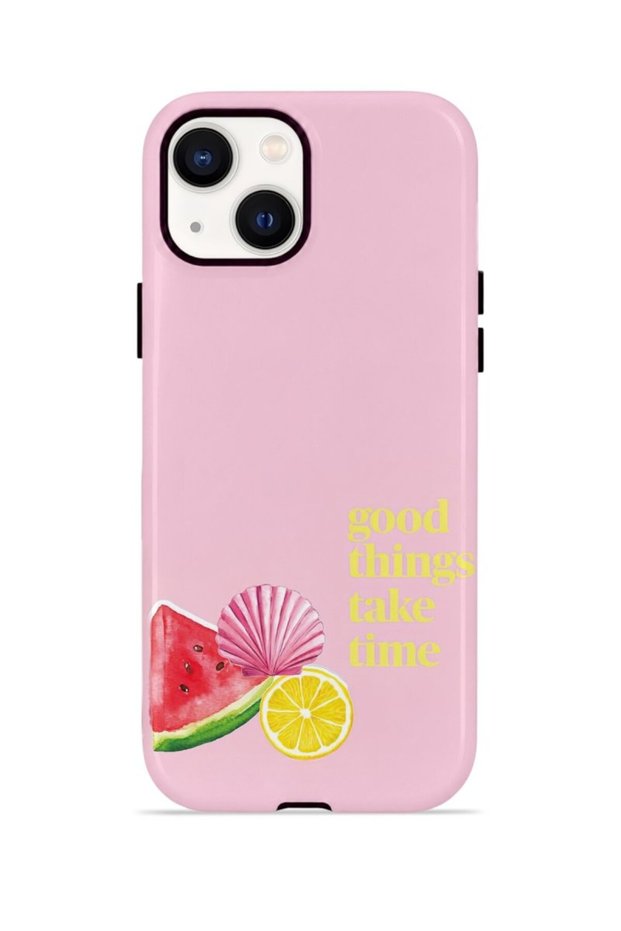 حافظة آيفون 13 فوريان ذات الطبقة المزدوجة Good Things Fruit Corner