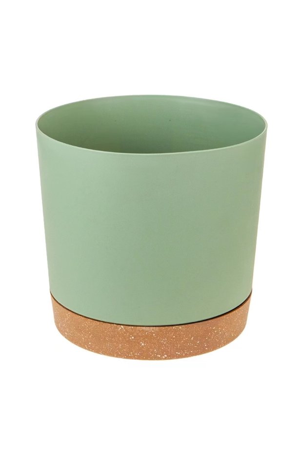 10 inch Green Plant POTS, lightweight Large POTS for Indoor Plants and Outdoor Plants, Large Plastic