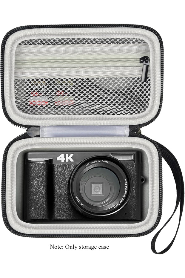 Light Grey Digital Camera Case Compatible with TEBNGIHNM for Duluvulu for Oiadek for zheozeig for Zo