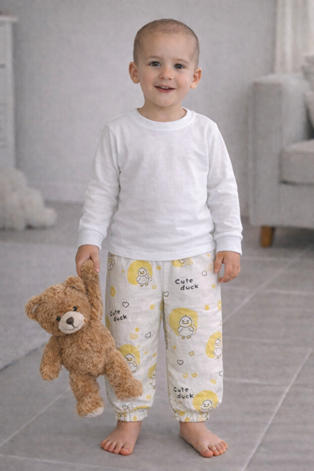 2-13 years old boy and baby 100% cotton relax fit pajama bottoms