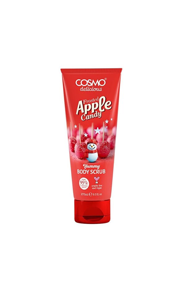 Cosmo Delicious Frosted Apple Candy With Shea Body Scrub For Men & Women