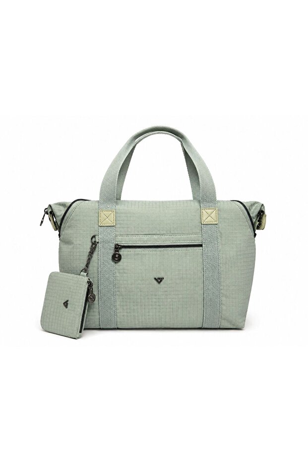 Women's Shoulder and Hand Bag for Daily Use with Mini Pouch Accessories