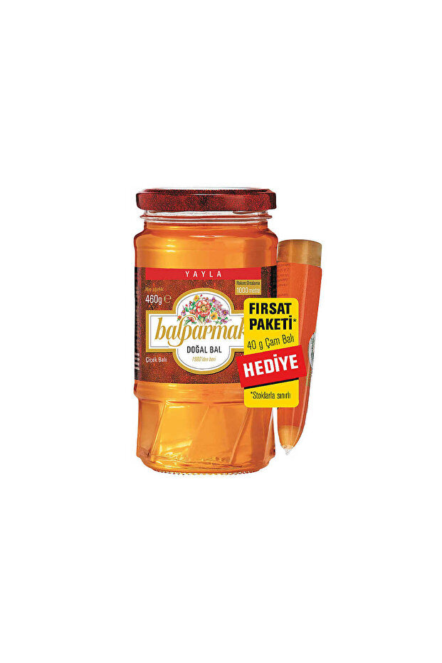 Balparmak Yayla Çiçek Balı 460 g (Tüp Çam Balı Hediyeli)