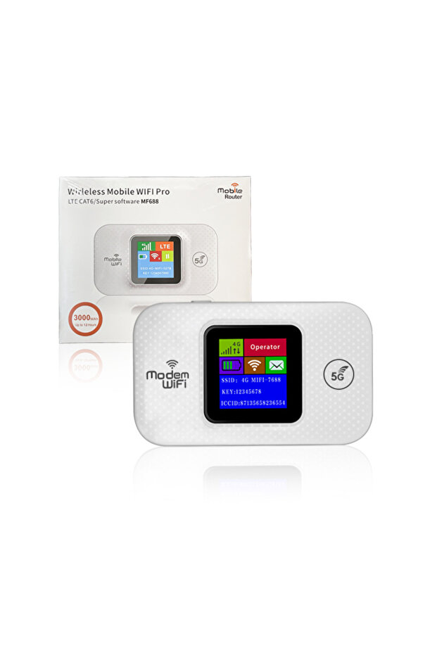 MF688 4G/5G LTE Cat6 Mobile WiFi Router – Fast & Reliable Connectivity