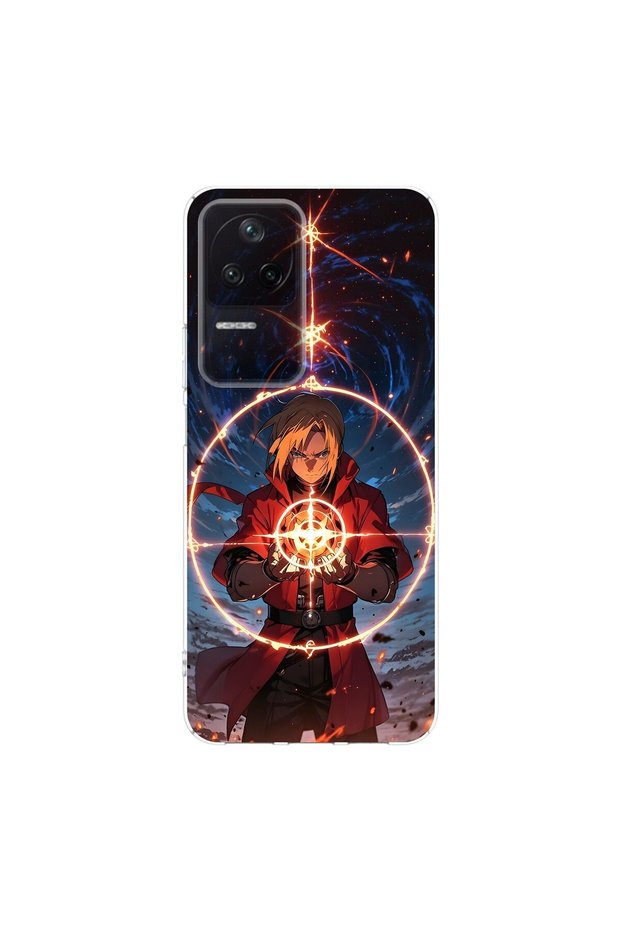 Poco F4 Compatible Anime 6/1 Design Transparent Case