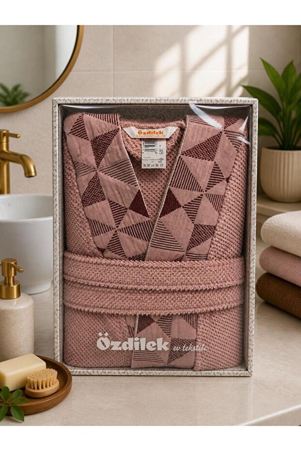 Bornoz Triangle Pembe - 1