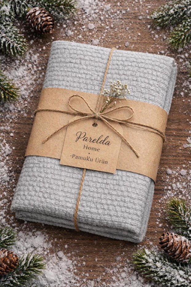 Gray Cotton Pique 200*230cm Bedspread