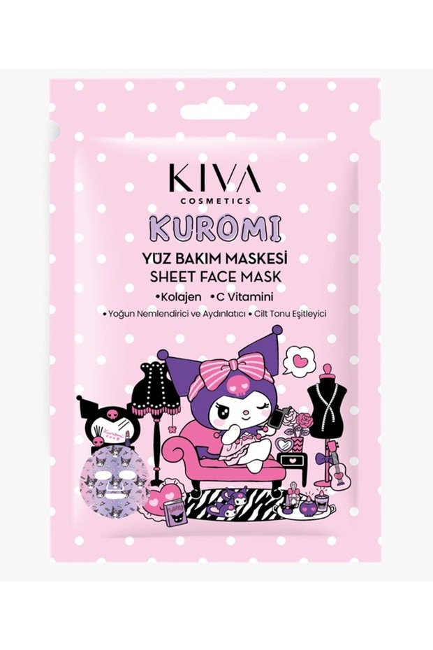 Kiva Paper Face Mask with Kurami Figure
