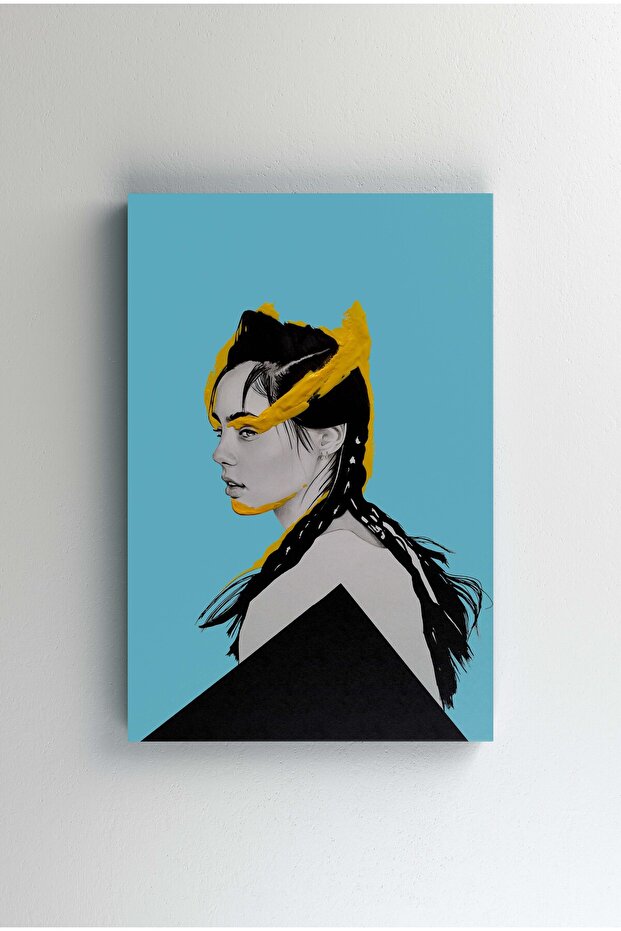Tablou Canvas - Aura Yellow - 1