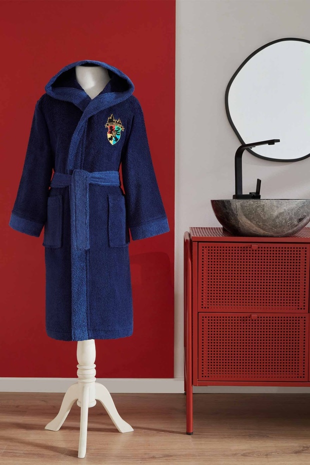 Harry Potter Diagon Alley Licensed Hooded Children's Bathrobe Age 9/10