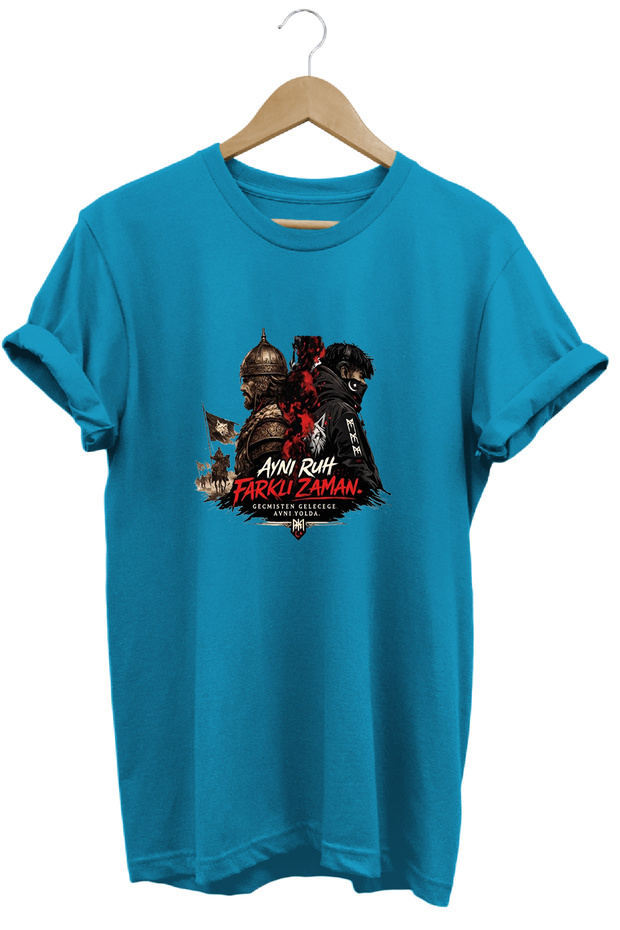 Same Spirit Different Time Printed Date and Street Style Special Design T-Shirt