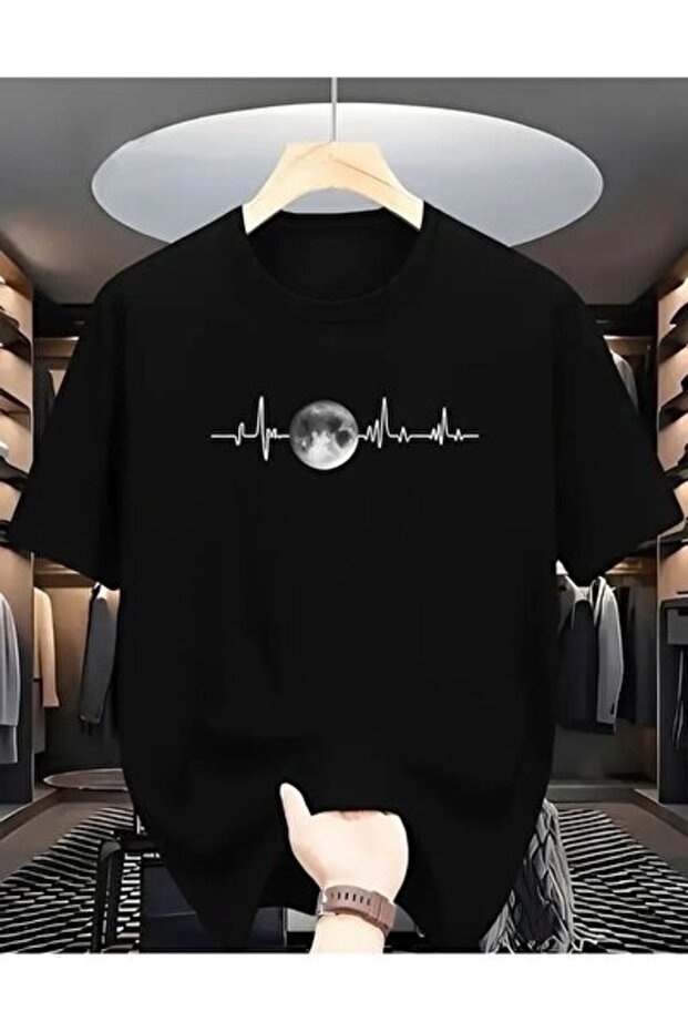 Printed basic T-shirt - 1
