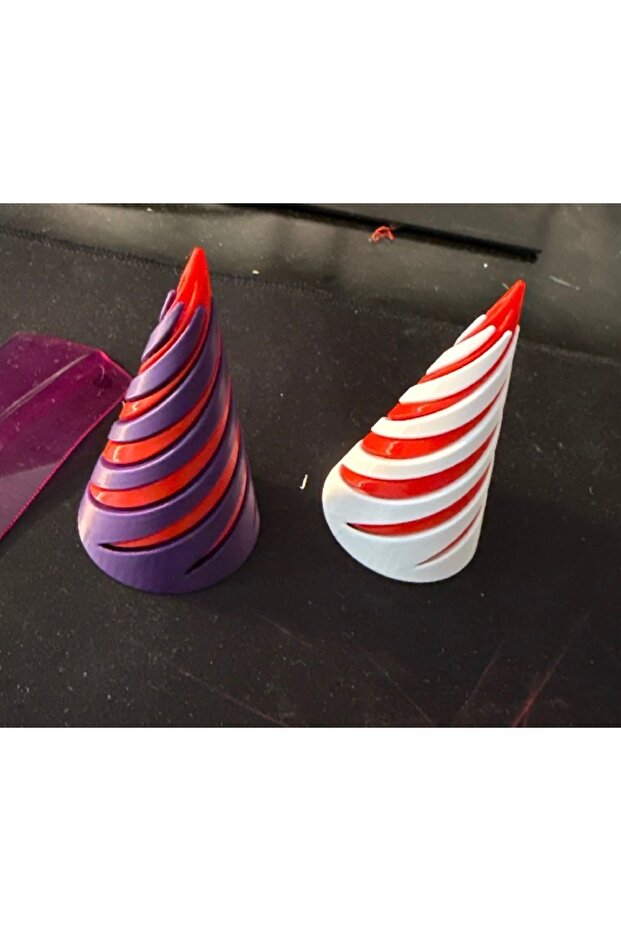 Spiral Rotating Interlocking Stress Toy, Relaxing, Attention-Focusing Toy