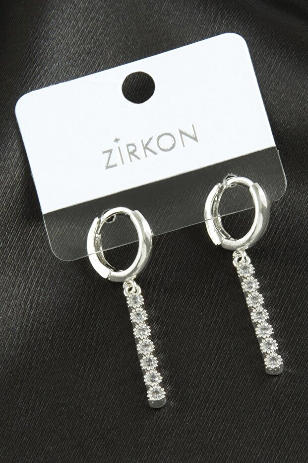 ILKESHOP أقراط من حجر الزركون (91319) - أصفر