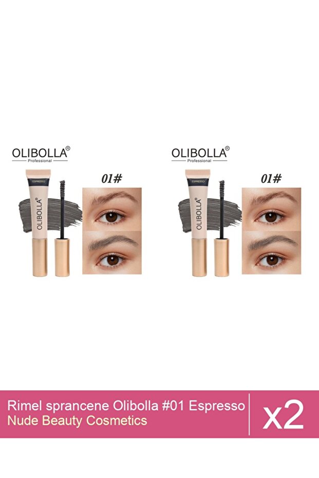 Set 2x Rimel sprancene Olibolla #01 Espresso - 1
