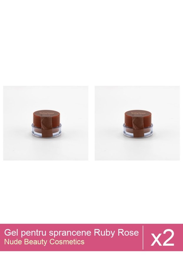 Set 2x Gel pentru sprancene Ruby Rose -Medium