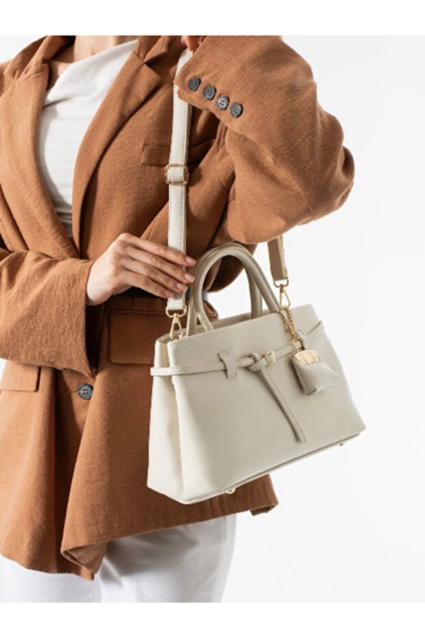 Charm Mini Detailed Women's Shoulder and Hand Bag