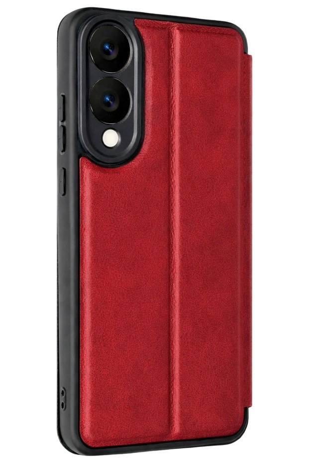 Gldisptm Galaxy S25 Edge Flip Cover (171400) - Red