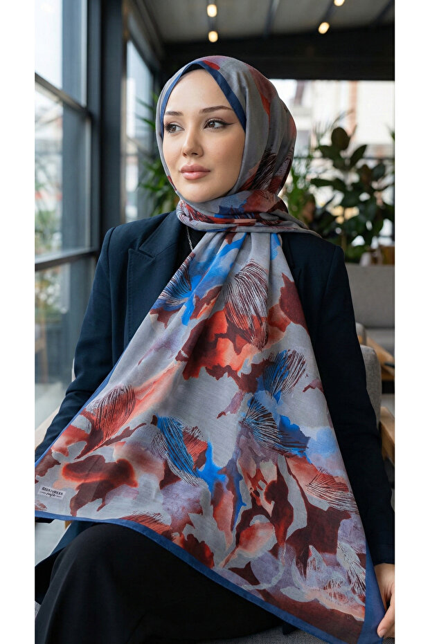 Patterned Soft Shawl - 113