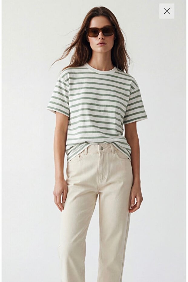 Striped Women's T-Shirt
