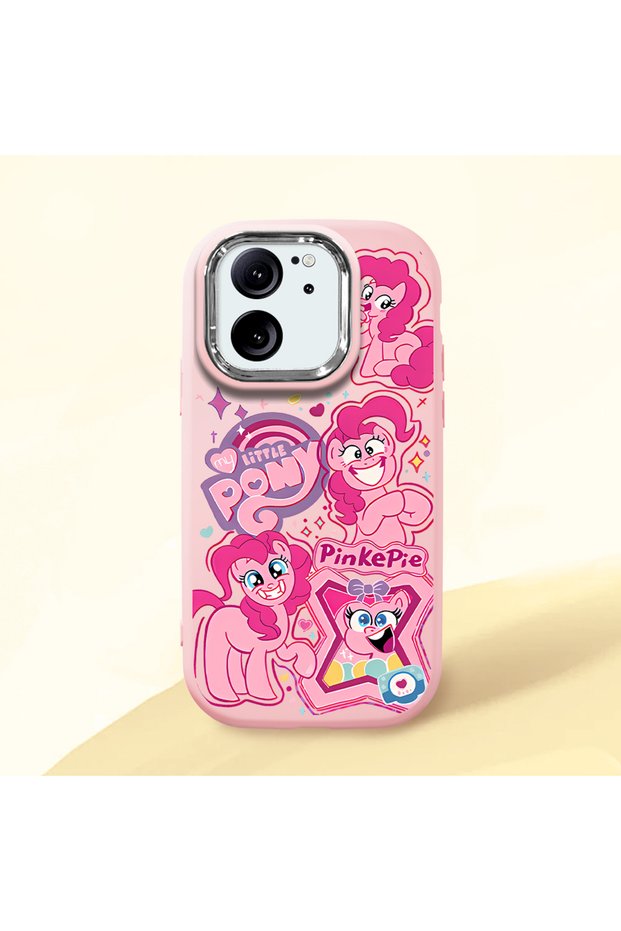 Pink Silicone Case Compatible with Mi 13T/Mi 13t Pro with Shock-Absorbing Camera Protection