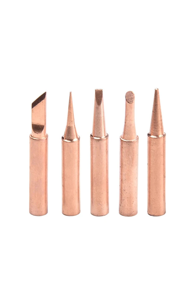 5 Pcs 5pcs Soldering Iron 900M Soldering Iron Head Set Inside Hot Bare Copper Electric Soldering Iro