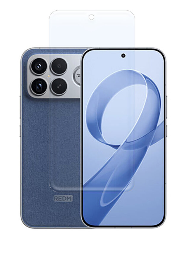 واقي شاشة نانو لامع عالي الدقة متوافق مع هاتف Xiaomi Redmi K90 Pro Max، حماية مرنة ضد الكسر 9H