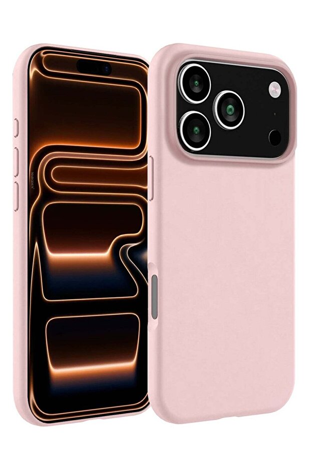 Silicone Protective Phone Case for iPhone 17 Pro - Soft Anti-Scratch Microfiber Lining Ultra Slim Drop Protection