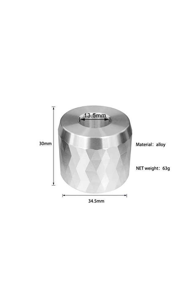 Diamond silver 1 Pc Safety Razor Stand, Men's Aluminum Alloy Shaving Razor Base Holder, Manual Razor
