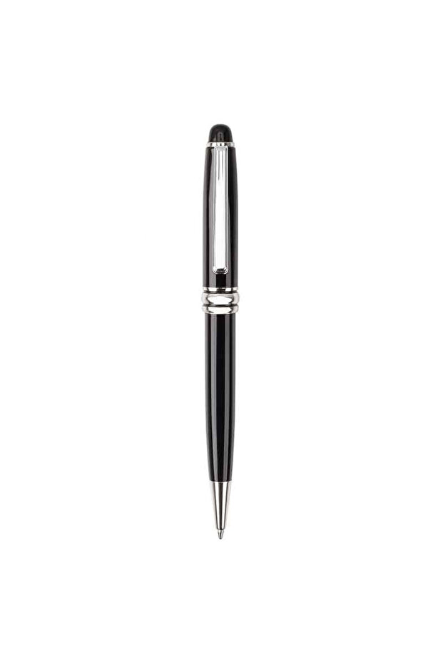 1silver 1 Pcs/set Metal Roller Ballpoint Pen Anti-slip Retractable Rollerball Pens Smooth Writing Ro