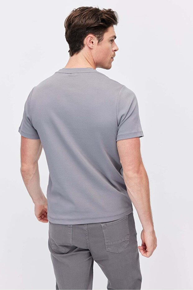 Men's Crew Neck Basic T-Shirt - 6