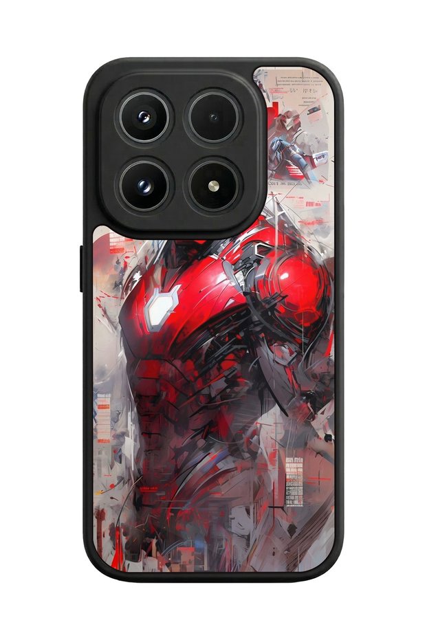 Xlaomi Mi 17 5g Compatible Glossy Premium Case with Iron Man Design