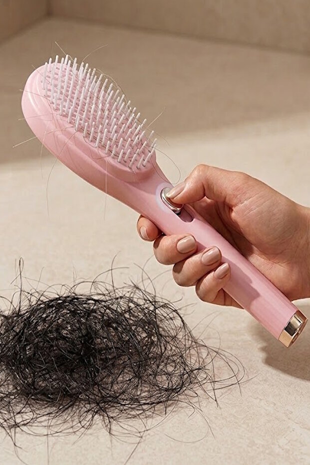 Self-Cleaning Hair Brush Comb
