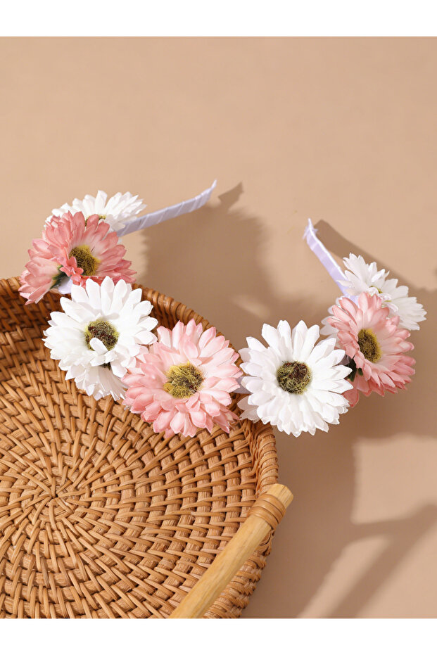 Floral Daisy Embellished Hairband