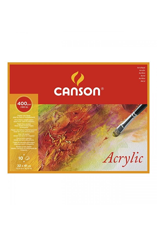 Acrylic Block 400 Gr 24x32 Cm 10 Sheets Top Adhesive