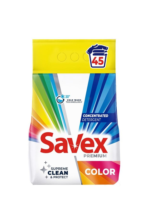 Automatic Laundry Detergent, Savex, 3.6 kg Color 45 washes
