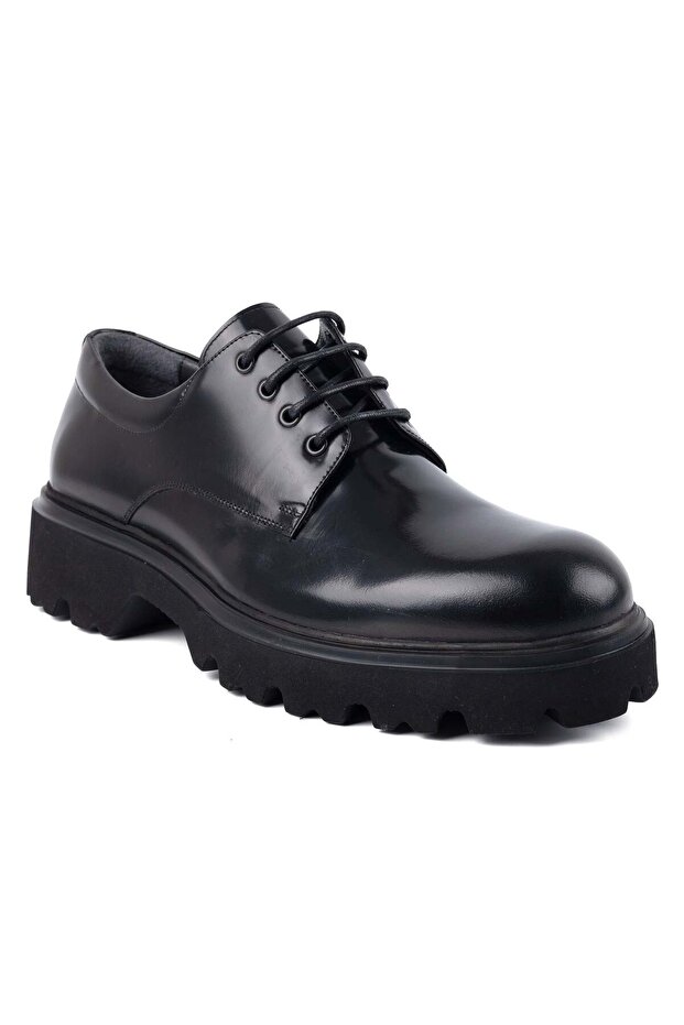 3284 26Ya Men's Casual Shoes Black Opening