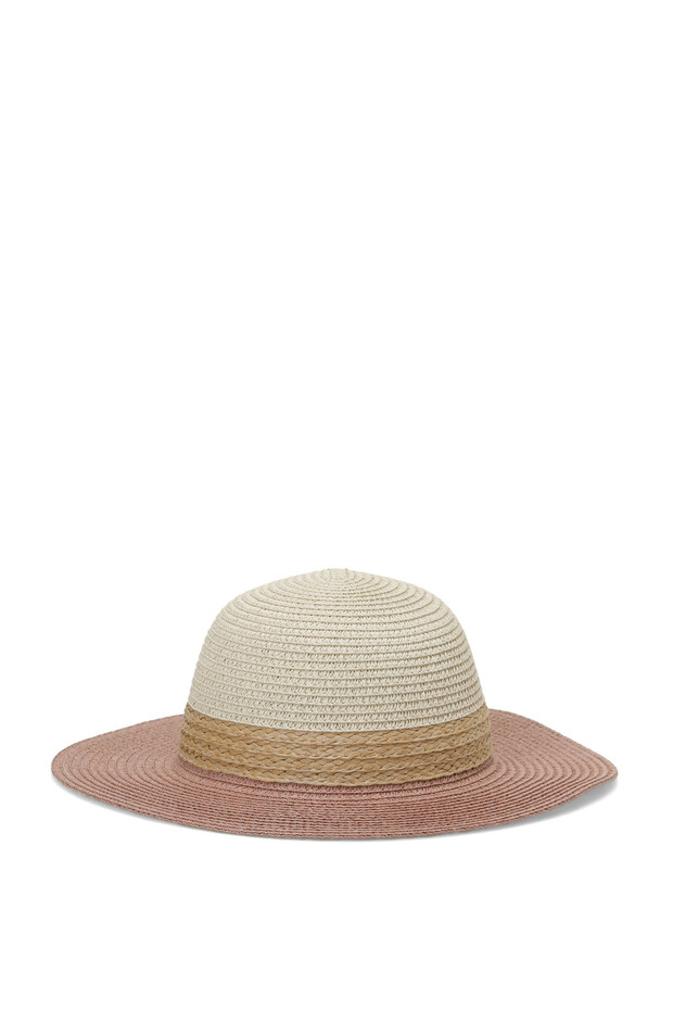 Straw Hat Women's Multicolor Desert Straw