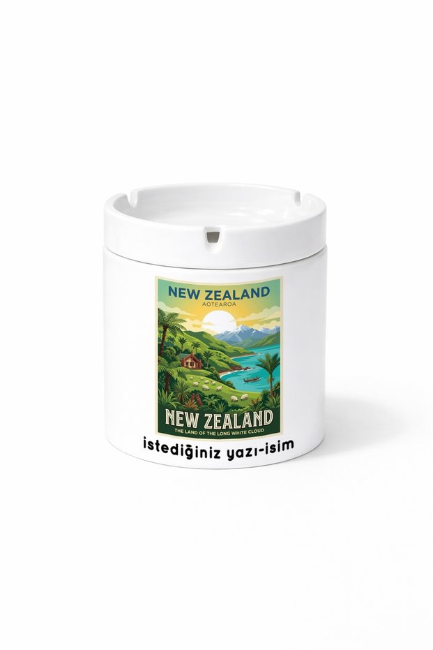 New Zealand - New Zealand City Double-Sided Printed Ashtray Ashtray Gift
