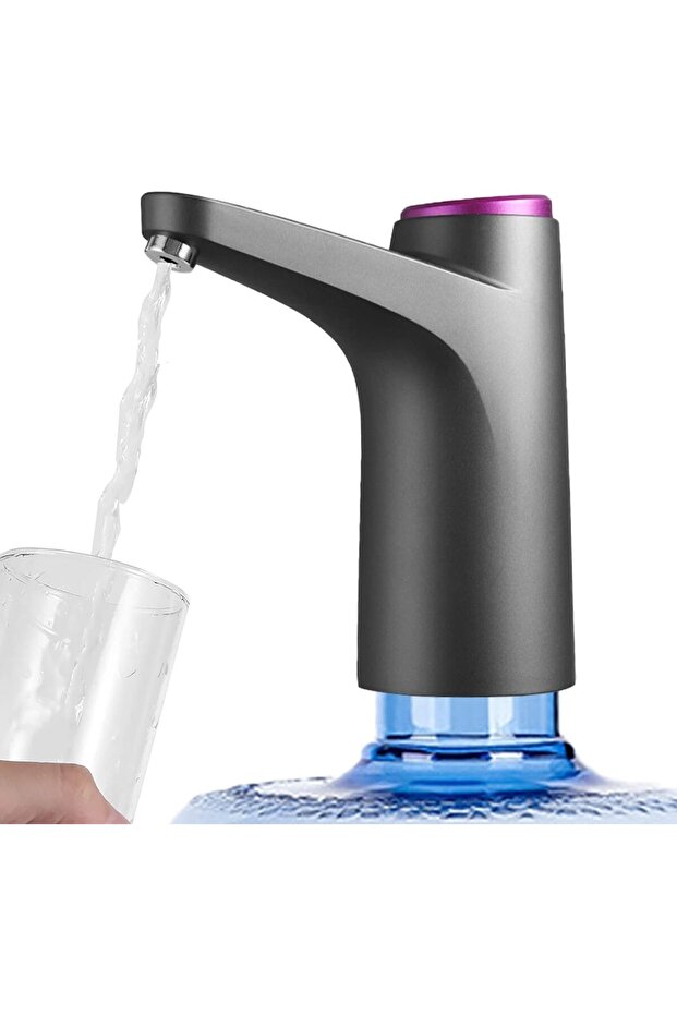 Portable Water Dispenser for 5 Gallon Bottle, USB Charging Water Pump, Universal for 2.5, 3 and 5 Gallon Bottles