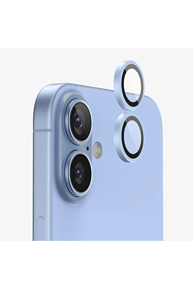Camera Lens Protector For iPhone 16 Scratch-Resistant HD Clear Glass With Full Camera Bump Protection
