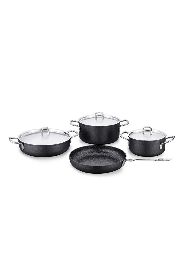 Doria 7 pcs Granite Cookware Set, A2960