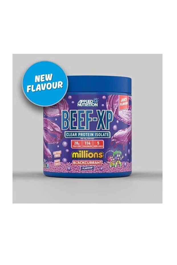 BEEF-XP Clear Protein Isolate Millions Blackcurrant Flavor 150g, 5 Servings