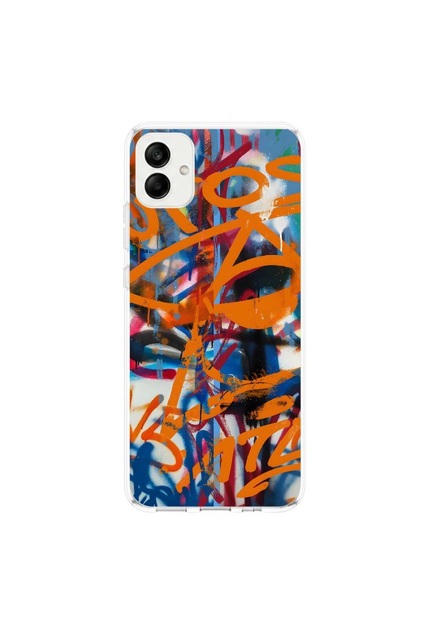 Samsung Galaxy A05 Compatible Graffiti 2 Design Transparent Case