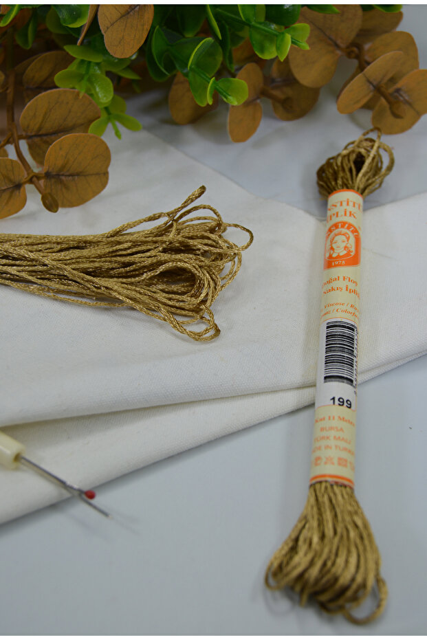 Hand Embroidery Silk, Laundry Silk, Rayon, Shiny Silk Texture, Colorfast